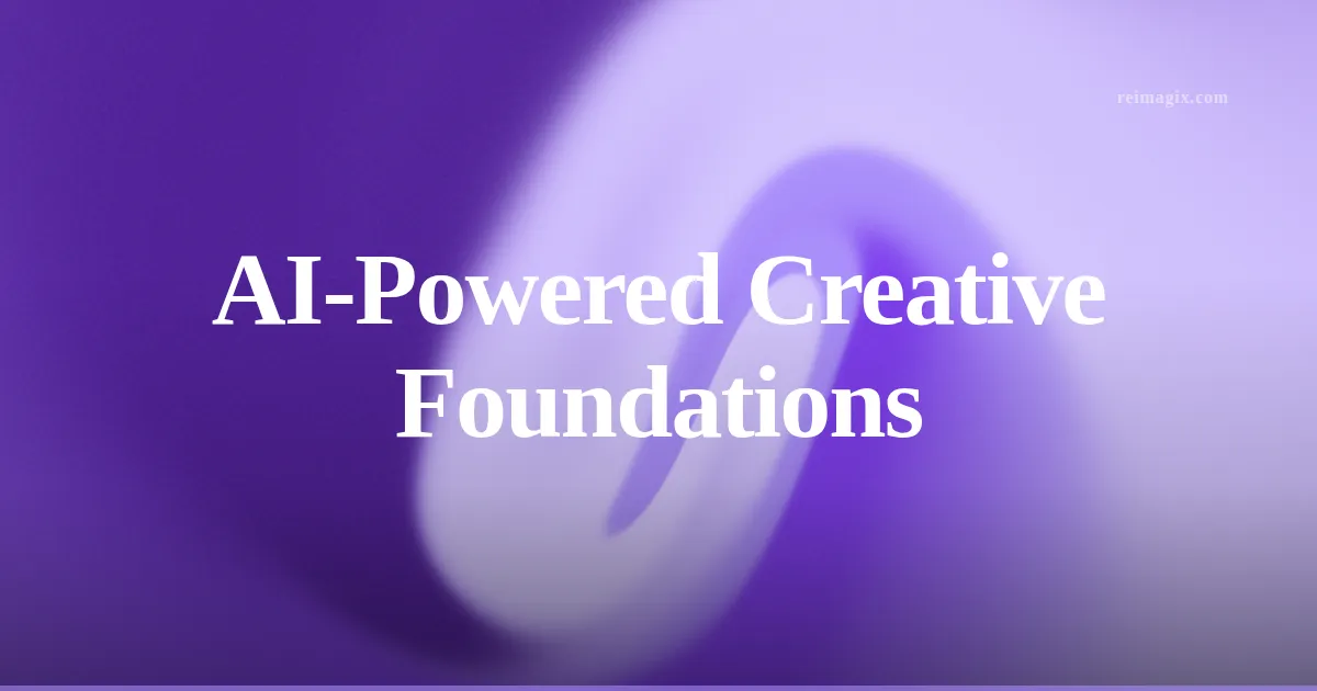 AI‑Powered Creative Foundations
