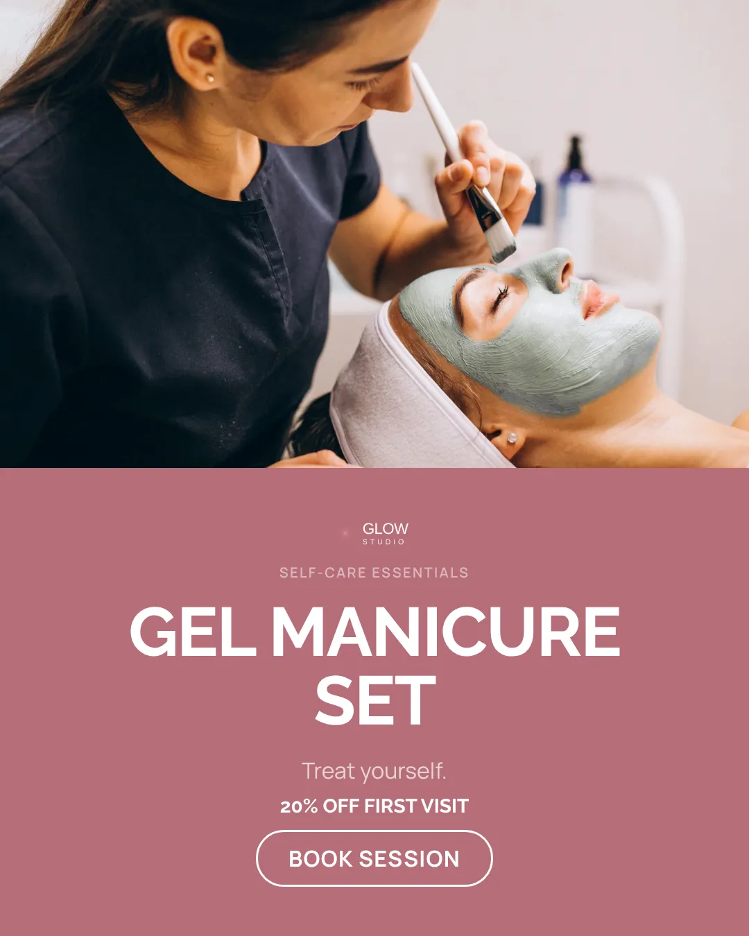 Beauty & Nail Salons Ad Examples - 4:5 format